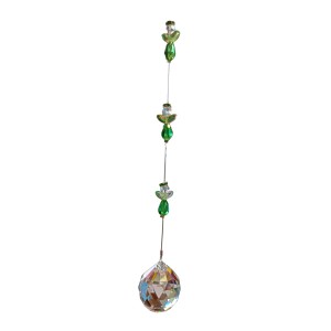 30mm Crystal Ball with 4 Angels (CRBA4002) Irish 30mm Crystal Ball with 4 Angels (CRBA4002) Irish